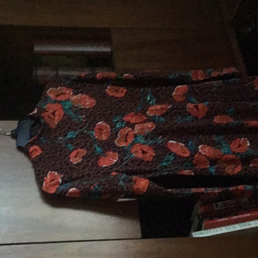 Flower long dress